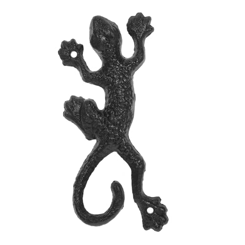 MERRYHAPY Gecko-Haken, Metall-wandhalterung, Leinenhalter, Mantel, Hut, Kleiderbügel, Gartenhaken, Hängepflanzenhalterung, Vogelhäuschen, Wandhaken Zum Aufhängen Von Blumenkörben, von MERRYHAPY