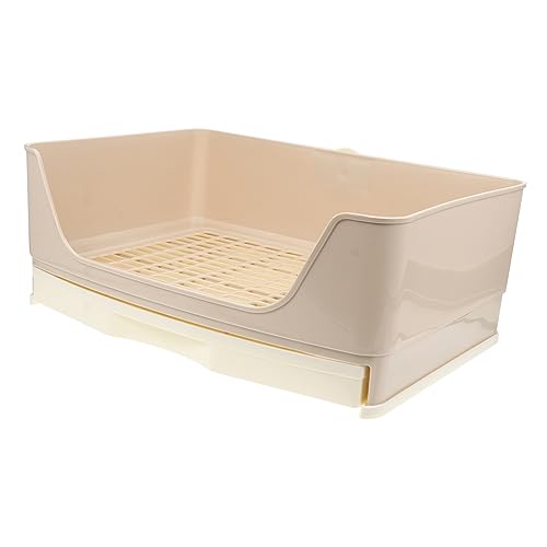 MERRYHAPY Großer Kaninchen Toilettenbox Trainer Töpfchen Corner Tray Wurf Schublade Stil Wc von MERRYHAPY