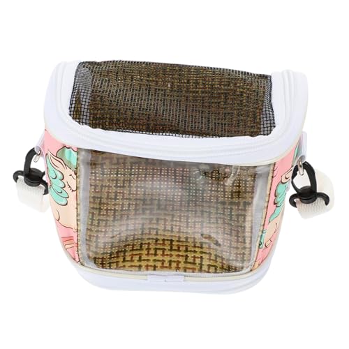 MERRYHAPY Hamster Rucksack Rattenträger Guinea-Träger Eichhörnchen-Reisetasche Hasen Rucksack tiertransporttasche Handtasche tragbare Hamstertasche tragbare meerschweinchentasche Segeltuch von MERRYHAPY