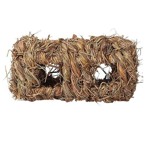 MERRYHAPY Hamsternest Hamsterschlafbett Haustierstrohnest Hamsterruhestest Hamsterstrohnest Haustierruhenest von MERRYHAPY