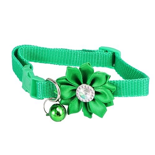 MERRYHAPY Haustier-Blumen-Halskette Halsband für Katze Welpenhalsbänder für kleine Welpen Verstellbares Haustierhalsband Kreatives Halsband für Haustiere Haustier-Halskette Heimtierbedarf von MERRYHAPY