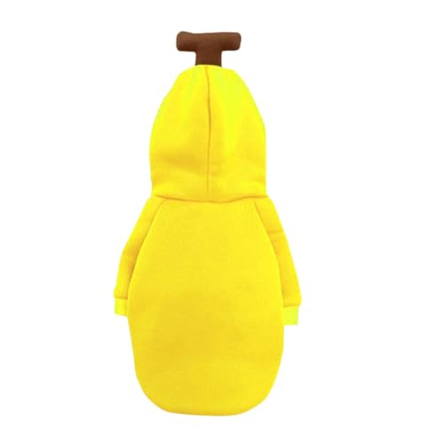 MERRYHAPY Bananen-Hundepullover für und mittelgroße Hunde Obst-Haustier-Kleidung Accessoire von MERRYHAPY