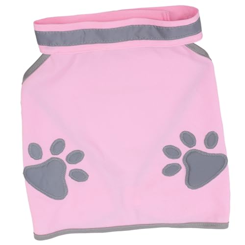 MERRYHAPY Haustier Reflektierende Weste Hundekleidung Outdoor Hundeweste Welpenweste Reflektierende Haustierweste Outdoor Haustierweste Reflektierende Westen Für Hunde Hundeweste von MERRYHAPY