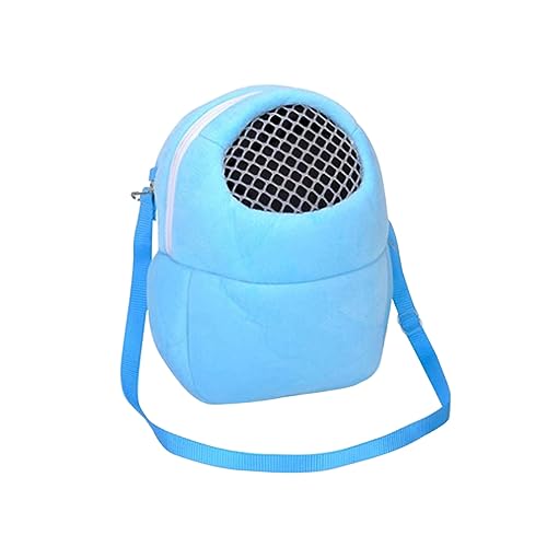 MERRYHAPY Pet Tragetasche Für Kleintiere Atmungsaktiver Rucksack Aus Baumwoll Velours Für Hamster Eichhörnchen Und Meerschweinchen Größe S Tragbar Und Bequem von MERRYHAPY