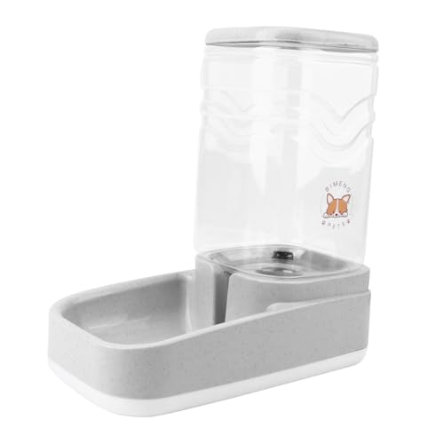 MERRYHAPY Haustier Trinkbrunnen Katzenfutter Wassernapf Haustier Trinkbrunnen Hunde Wasserspender Tierfutter Futterspender Katzen Wassernapf Welpen Futterspender Wasser Futterspender von MERRYHAPY