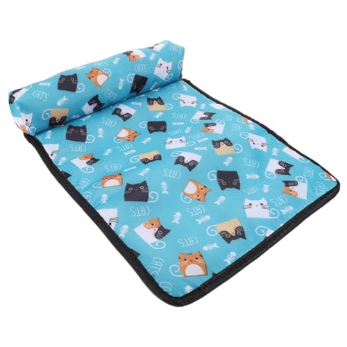 MERRYHAPY Haustiere Kühlende Hundematte Haustiermatte Kühlmatten Für Große Hunde Kleines Hundebett Haustier Sommerschlafnest Kühlmatte Für Katzen Hundenest Kühlmatte Hund Coole Matte Stoff von MERRYHAPY