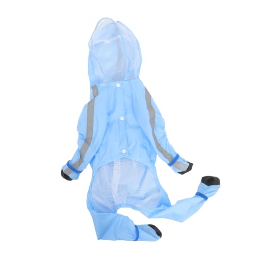 MERRYHAPY Hunde Regenmantel Hunde Regenjacke Haustier Regenmantel Kleine Hunde Regenstiefel Regenmantel Für Hunde Welpen Regenmantel Hunde Regenmantel Regenmantel Hunde Regenjacken von MERRYHAPY