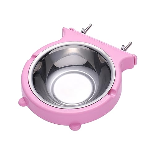 MERRYHAPY Hundenapf Multi Cooker geldschrank Dog Bowl pet Food Container Schüsseln für Hundekäfige Haustiernapf Hundenäpfe Behälter für Hundefutter hängender Tierfutternapf Rostfreier Stahl von MERRYHAPY