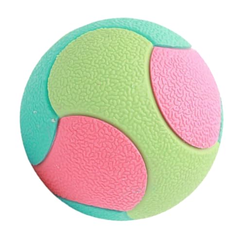 MERRYHAPY Kauball-Spielzeug für Hunde Hundespielzeug verschleißfester Gummi 6 5 cm Kleiner Hundeball Welpenbälle für Aggressive Kauer von MERRYHAPY