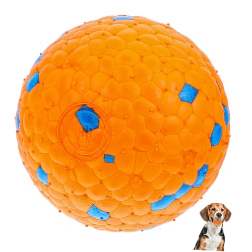 MERRYHAPY Interaktiver Hundeball Aus Unzerstörbarem Material Für Aggressive Kauer Hundespielzeug Für Denkspiele Und Beschäftigung Ideal Für Aktive Hunde Fördert Spiel Und Spaß Beim von MERRYHAPY