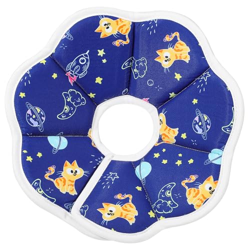 MERRYHAPY Katze Kätzchen- -Alternative Kegelkragen weich cat Clothing katzenbekleidung Katzenzapfen Alternative zu Katzenkegeln Wasserdichtes Verbundgewebe von MERRYHAPY