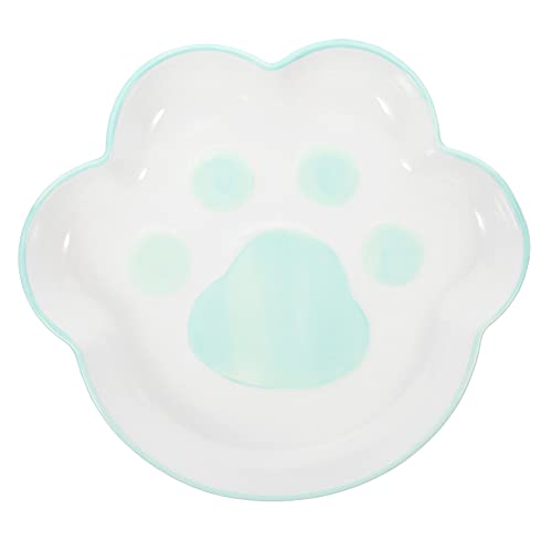 MERRYHAPY Katzenklauenschale aus Keramik erhöhter Futternapf für Katzen Kätzchen-Feeder Fressnapf für Welpen Schüssel pet Water Bowl pet Food Container Katzennapf Welpennapf aus Keramik von MERRYHAPY