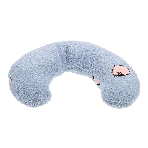 MERRYHAPY Kopfkissen Hundekissen für mittelgroße Hunde Nackenstützkissen Kissen für Flugreisen u-förmig katzenkissen Cervical Neck Pillow Spielzeuge Plüschtier Katze schlafkissen Hundebedarf von MERRYHAPY