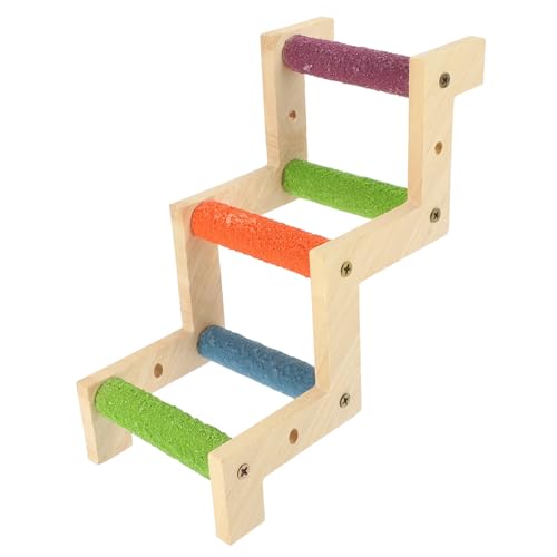 MERRYHAPY Holz Z-Vogel Leiter Für Papageien Hamster Sittich Leiter Brücke Spielzeug MERRYHAPY Holz Z-Vogel Leiter Für Papageien Hamster Sittich Leiter Brücke Spielzeug von MERRYHAPY