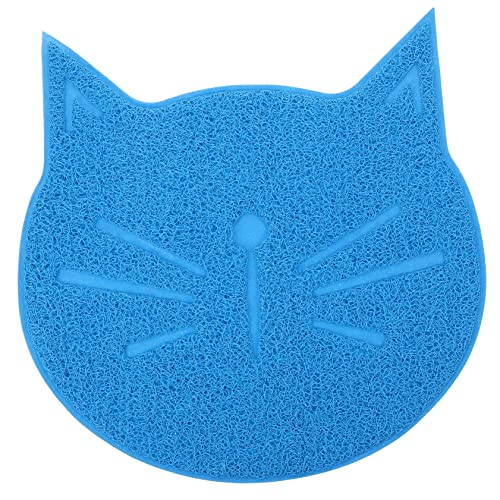 MERRYHAPY Matte In Katzenform Futter- Und Tränkezubehör Für Katzen PVC-Napfmatte Für Haustiere Napfmatte Katzenmatte Hundezubehör Wassernapfmatte Für Hunde Futtermatte Katzenfutter von MERRYHAPY