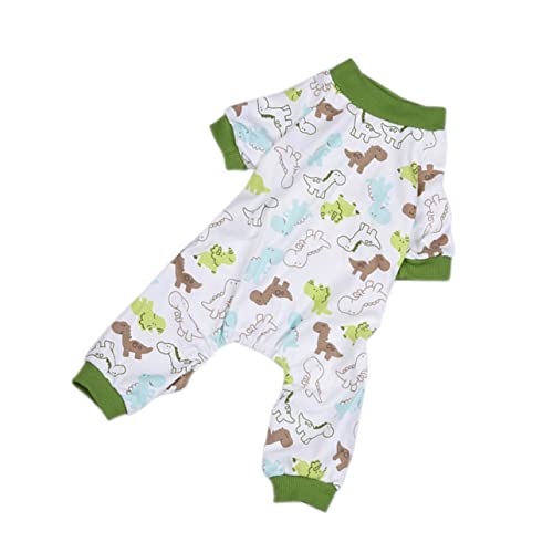 MERRYHAPY Nachthemd 1stk Welpe Winterjacke Für Hunde Kleiner Hundepyjama Hundeklamotten Hund Weihnachtspyjama Mops-Pyjama Schlafanzug Mit Hundefuß Flanell-Pyjama Für Hunde Hündchen Der Hund von MERRYHAPY