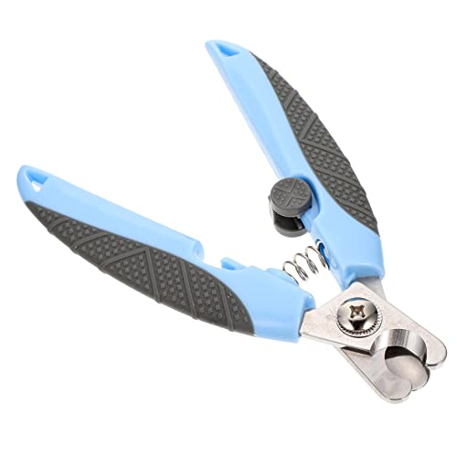 MERRYHAPY Nagelknipser Für Katzen Nagelschneider Für Welpen Krallenschere Für Katzen Hundekrallen Trimmer Schermaschinen Für Die Tierpflege Kätzchen Nagelknipser Hundeschermaschinen Abs Blue von MERRYHAPY