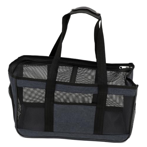 MERRYHAPY Atmungsaktive Katzen Tragetasche Waschbare Pet Carrier Für Katzen Und Kleine Hunde Ideal Für Reisen Größe Mit Komfortablem Tragegriff Und Weichem Innenfutter von MERRYHAPY