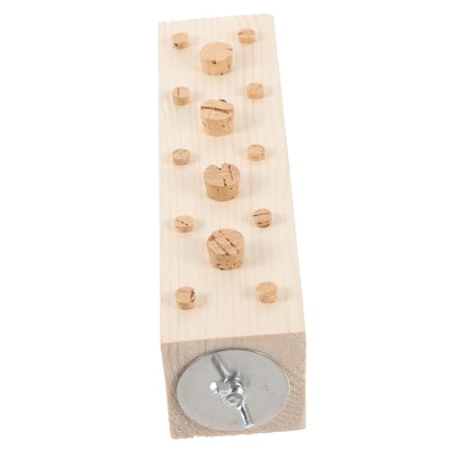 MERRYHAPY Vogel Kauspielzeug Papagei Vogel Spielzeug Holzblock Futtersuche Ausbildung Spielzeug Vogel Kauspielzeug Haustier Vogel Spielzeit von MERRYHAPY