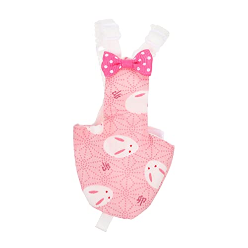 MERRYHAPY Papagei Pinkelmatte Entzückende Vogelwindel Nymphensittich Spielzeug Ara Windel Wiederverwendbare Papageienwindel Waschbare PIPI-Pads Taubenfluganzüge Pet Pee Pads Baumwolle Rosa von MERRYHAPY