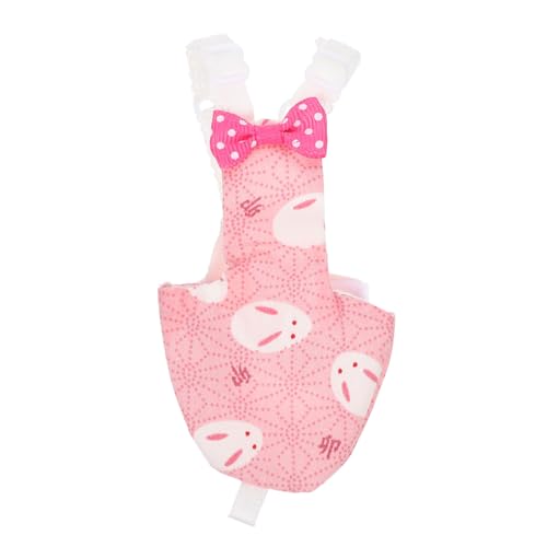 MERRYHAPY Papagei Pinkelmatte Papageienkleidung Vogelzubehör Vogelfluganzug wasserdichter Papagei Spielzeug für Vogelkäfige Pet Pee Pads Vogelflugkostü papagei Kleidung Baumwolle Rosa von MERRYHAPY