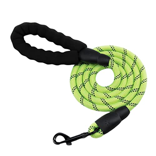 MERRYHAPY Reflektierende Leine Nylon Runde Schnur Trainingsgurt Für Hunde Hund Halsband Riemen Hundeleine Nr Strapazierfähiger Abschleppgurt Hundehandleine Hundegeschirr Gurt Abschleppseil von MERRYHAPY