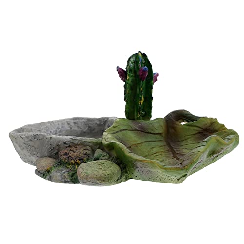 MERRYHAPY Reptilien Wasserschale für Eidechsen und Schildkröten Lebensmittelechtes Design rutschfest Terrarium und Tägliche Fütterung Praktische Futterschüssel MERRYHAPY Reptilien Wasserschale für Eidechsen und Schildkröten Lebensmittelechtes Design rutschfest Terrarium und Tägliche Fütterung Praktische Futterschüssel von MERRYHAPY