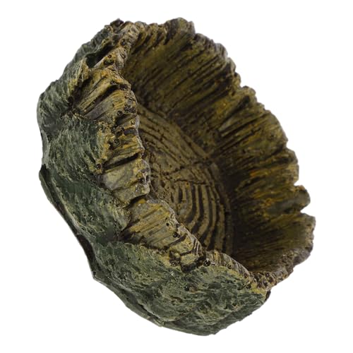 MERRYHAPY Reptilien Wasserschale mit Holzmaserung Futterschale für Schildkröten und Eidechsen rutschfeste Terrarien Schüssel Langlebig für Wasser und Futter für Aquarien MERRYHAPY Reptilien Wasserschale mit Holzmaserung Futterschale für Schildkröten und Eidechsen rutschfeste Terrarien Schüssel Langlebig für Wasser und Futter für Aquarien von MERRYHAPY