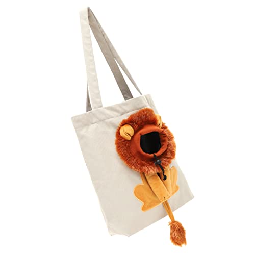 MERRYHAPY Umhängetasche Katzentragetasche Tragetasche aus Segeltuch für Haustiere Katze nimmt Tasche tiertransporttasche pet Supplies die Einkaufstasche hosenträger Sling-Katzentasche von MERRYHAPY