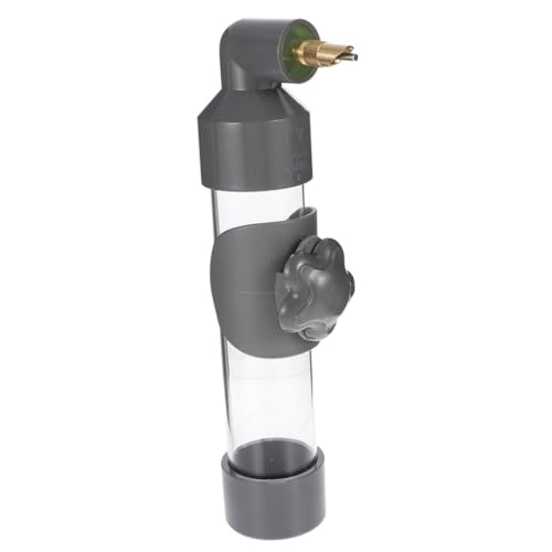 MERRYHAPY Vogeltrinker Wasser Zubehör für Papageienkäfige Futterstelle für Kaninchen Vogeltrinkflasche Automatische Vogeltränke Futterspender für Vogelkäfige Vogeltränke für Käfig PVC Grey von MERRYHAPY