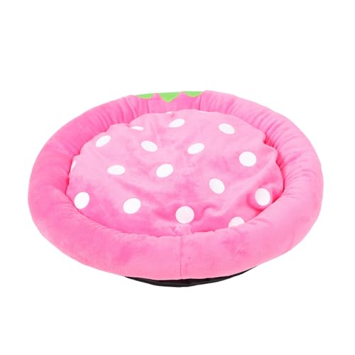 MERRYHAPY schickes Haustiernest hundehaus Dog House Spielzeug für Hunde Dog Bed Hundebett in Fruchtform Rundes Hundebett hundesofa mittleres und kleines Hundenest bequemes Haustiernest Stoff von MERRYHAPY