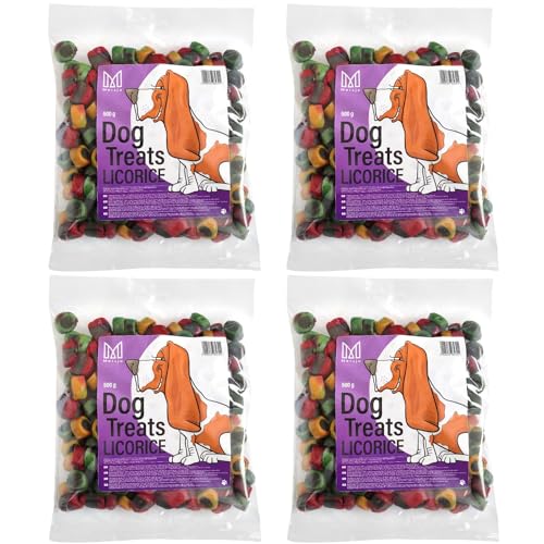 MERSJO Hundesnacks Trainingssnacks - 2000g hundefutter trocken, Hunde leckerlis, leckereien für Hunde - schonend getrocknete Fleischtrainer, Geeignet für alle Rassen und Größen, Mix von MERSJO