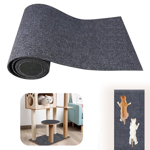 Kratzbrett, Kratzmatte Katze Wand, Kratzmatte Katze 40cm*2m, Cat Scratching Mat Kratzmatte Für Katzen Kratzschutz Sofa Katze Katzenkratzbretter Ideal Für Katzenkratzteppich, Kratzbrett, Kratzwand von MEYAGOT