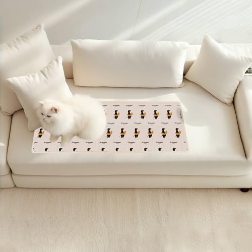 MIAOWSSS Kühlmatte für Haustiere und Hunde, für den Sommer, bequem, weich, für Haustiere und Erwachsene, waschbar, haarbeständig, schmutzabweisend, Größe L (40,6 x 119,4 cm), Schwimmring für Hunde von MIAOWSSS