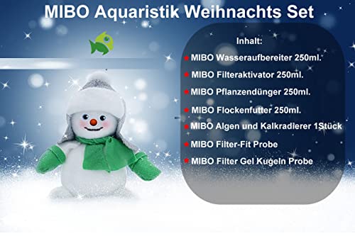 MIBO Aquaristik Weihnachts Set Aquarium Pflegeset mit 5 Top Produkten zum Sparpreis von MIBO-Aquaristik