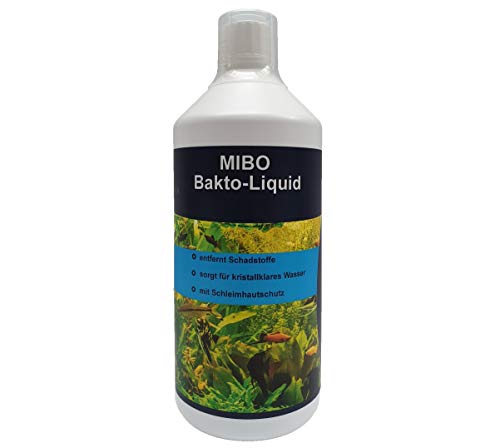 MIBO Bakto Liquid 1.000 ml Aquarium Wasseraufbereiter Schadstoffabbau Mulmabbau Wasserklärer von MIBO-Aquaristik