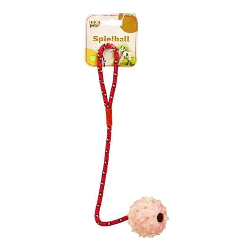 MICA Hundezubehör - Spielball am Seil - L: 45 cm von MICA