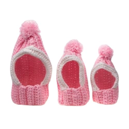 MICHI MICHI-SC45 Knit HAT L, rosa von MICHI