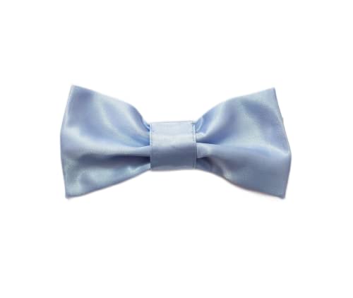 MICHI PAPILLON RASO Azzurro Satin Bow Tie Blue S/M Papillon per cane von MICHI