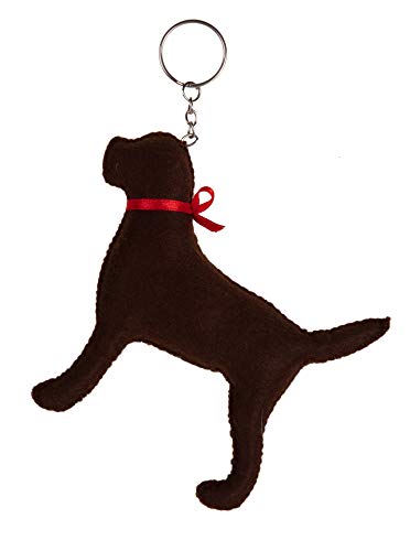 MICHI PC16 Keyring Labrador Brown Geschenkidee Schlüsselbund von MICHI