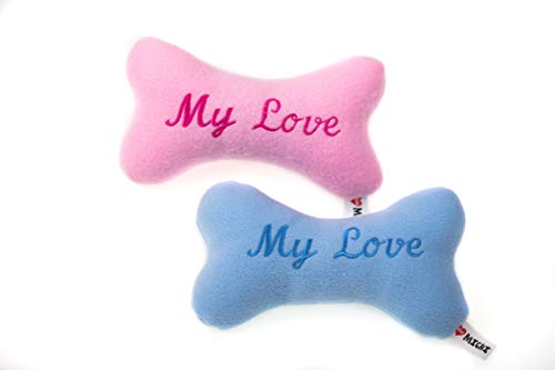 MICHI SC15 Bone Toy My Love S Blue Hundespielzeug von MICHI