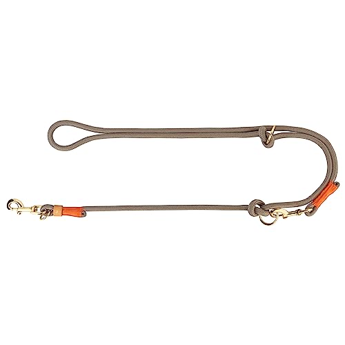 Michur Monaco Hundeleine, Hunde Führleine rund gewebt, Führleine 3m verstellbar mit 2 Karabiner, 220 cm, erhältlich von MICHUR OUR WORLD OF PETS FINEST