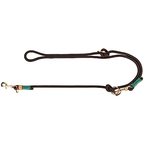 Michur Monaco Hundeleine, Hunde Führleine rund gewebt, Führleine 3m verstellbar mit 2 Karabiner, 220 cm, erhältlich von MICHUR OUR WORLD OF PETS FINEST