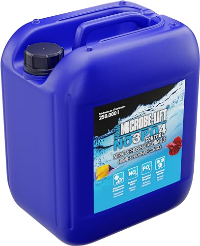 Microbe-Lift NOPO Control - 5000 ml - Effektiver Nitrat- & Phosphat-Abbau in Meer- und Süßwasseraquarien für verbesserte Wasserqualität und gesundes Aquariumleben. von ARKA