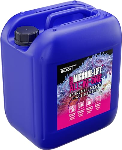 MICROBE-LIFT All-In-One - 5000 ml - Komplettlösung für Korallenversorgung in Meerwasseraquarien, fördert Wachstum und Farbenpracht, mit essenziellen Spurenelementen und Vitaminen. von MICROBE-LIFT