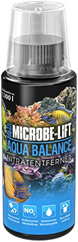 MICROBE-LIFT Aqua Balance - 118 ml - Biologischer Nitratentferner, verbessert Wasserqualität in Allen Aquarien, unterstützt EIN gesundes Ökosystem. von MICROBE-LIFT