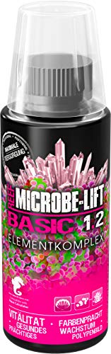 MICROBE-LIFT Basic 1.2 Elementkomplex - 120 ml - Ergänzt das Basic-System um essenzielle Elemente, steigert die Farbenvielfalt und Gesundheit von Korallen in Meerwasseraquarien. von MICROBE-LIFT