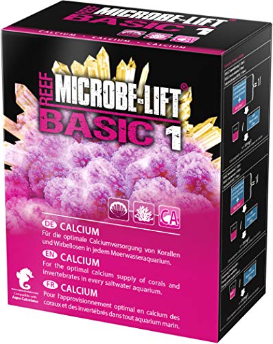 MICROBE-LIFT Basic 1 Calcium - 850 g - Hochreiner Kalzium-Zusatz, fördert das gesunde Wachstum von Korallen und stabilisiert die Wasserwerte. von ARKA