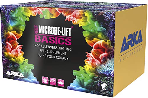 MICROBE-LIFT Basic-Set groß - Starterset für individuelle Korallenversorgung im Meerwasseraquarium, inkl. 3X 5 L Dosierbehälter und Zubehör. von ARKA