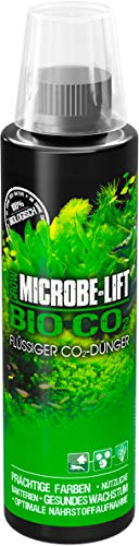 Microbe-Lift Bio-CO2-236ml - Innovativer flüssiger CO2-Dünger. Fördert das Pflanzenwachstum in Süßwasseraquarien mit Mikroben & Huminsäure, frei von Nitraten von ARKA